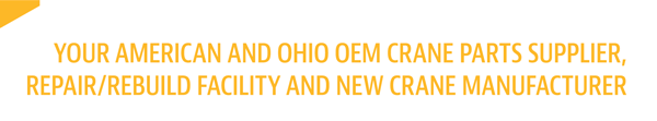 American Crane and Ohio Crane repair and rebuild